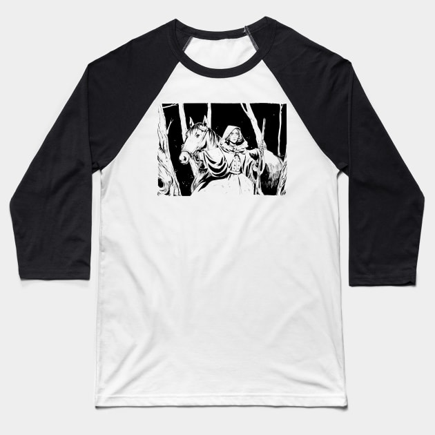 Huntress Baseball T-Shirt by lacont